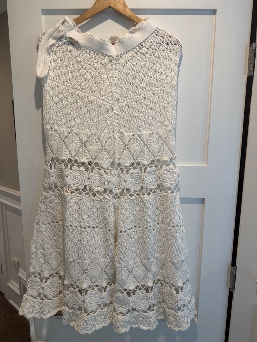 Alexis White Crochet Lace Dress